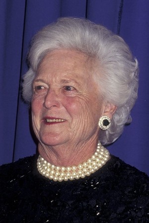 Barbara Bush's poster