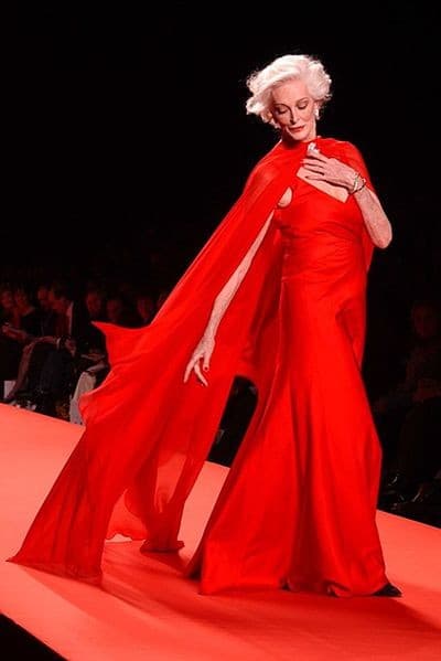 Carmen Dell'Orefice's poster