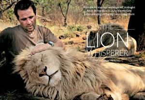 The Lion Whisperer's Poster