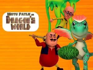 Motu Patlu In Dragon World's Poster