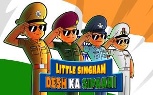 Little Singham Desh Ka Sipaahi's Poster