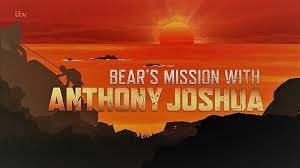 Bear's Mission With Anthony Joshua's Poster
