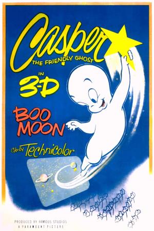 Casper The Friendly Ghost Boo Moon's Poster