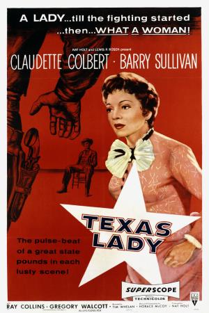 Texas Lady's Poster
