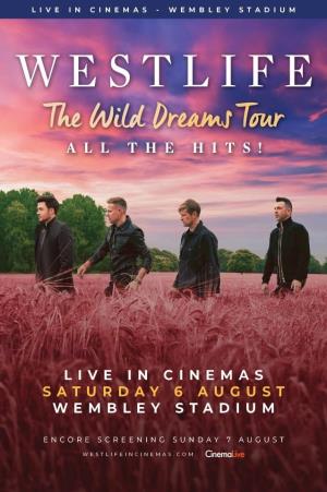 Westlife Live at Wembley Stadium's Poster