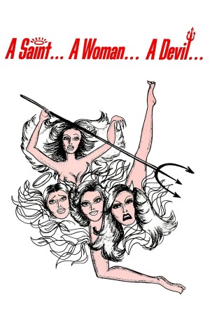 A Saint, A Woman, A Devil's Poster