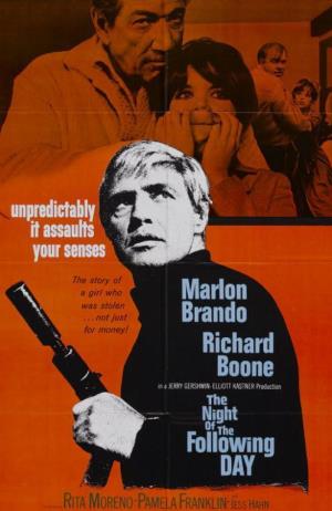 The Night of the Following Day Poster