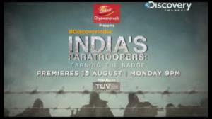 India's Paratroopers: Earning The Badge Poster