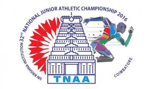14th National Inter District Junior Athletics Meet NIDJAM 2016 Poster
