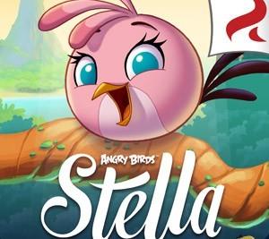 Angry Birds Stella Poster