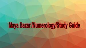 Trendz / Numerology / Study Guide Poster