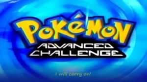 Pokemon Advanced Challenge Poster