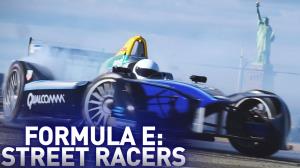 Formula E Streets Race Poster