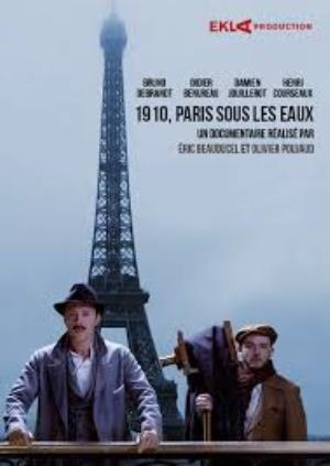 1910, Paris Sous Les Eaux Poster
