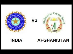 India vs Afghanistan 2018 Test Match Live Poster