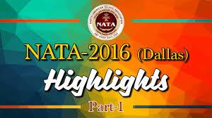 NATA Highlights Poster