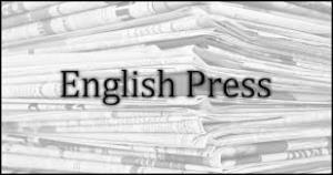 English Press Poster