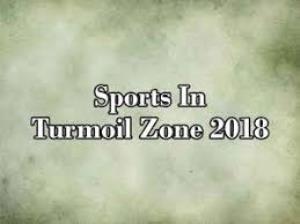 Sports In Turmoil Zone Poster