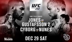 UFC 232 Live Poster