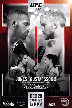 UFC 232 Poster