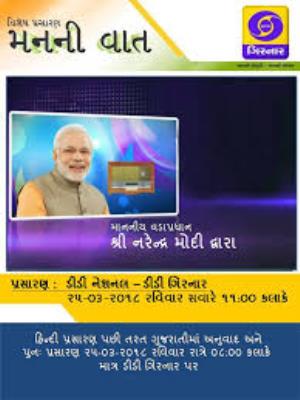 PM Visit To Gujarat Poster