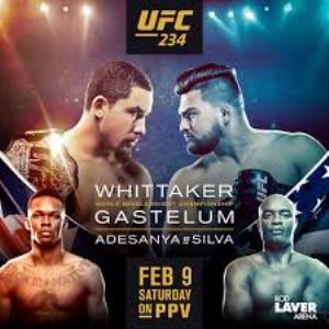 UFC 234 Poster