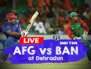 Live Only Test BAN Vs AFG Poster
