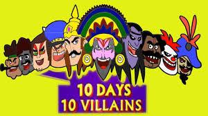 10 Days 10 Villains Poster