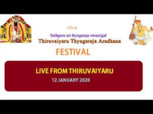 173rd Thyagaraja Aaradhonotsavalu 2020 Poster