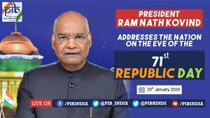 Republic Day Eve Message Poster