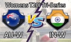 Australia vs India Women's T20I HLs Poster