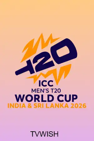 Live ICC Men's T20 World Cup 2026 Poster