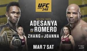 Inside The Octagon UFC 248 Poster