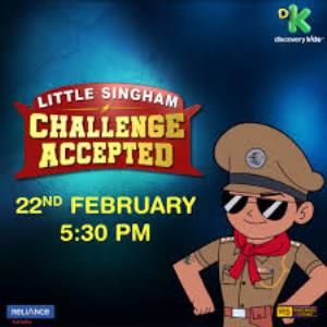 Little Singham Challenge Accepted Poster