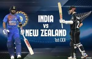 1st T20I NZ v IND Poster