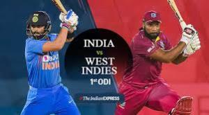 1ST ODI IND v WI Poster