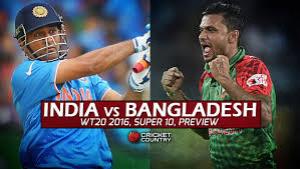 ICC WC T20 2016 IND v BAN Poster