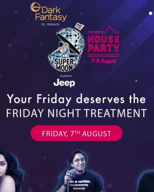 Supermoon Party Poster