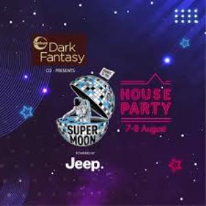 Super Moon House Party Poster