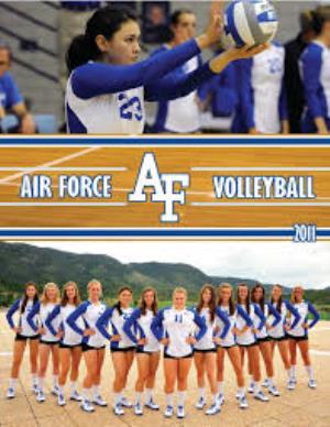16th Civilian Inter Command Air Force Volleyball Poster