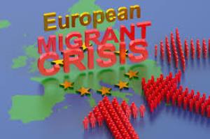 Europe's Migrant Crisis: Five Years On Poster