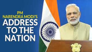 PM Modi Address To The Nation Poster