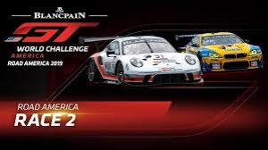 ABU Blancpain GT World Challenge Race 2019 Poster