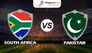 Live 2ND ODI SA v PAK Poster