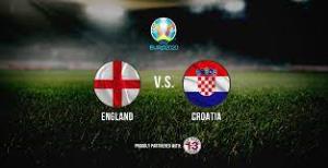 Euro 2020 Match Replay: England v Croatia Poster