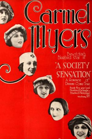 A Society Sensation Poster