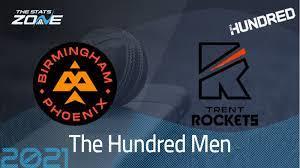 The Hundred: Birmingham Phoenix v Trent Rockets Poster
