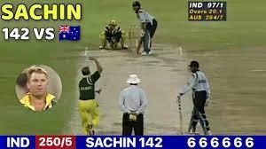 India vs Australia Sharjah Final 1998 HLs Poster