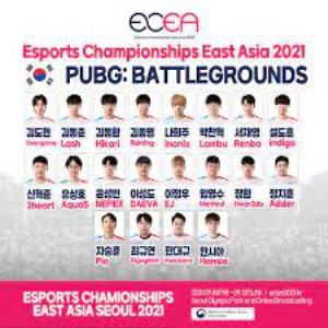 Esports Championships East Asia 2021 - LOL Poster