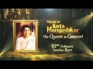 Tribute To Lata Mangeshkar - The Queen In Concert Poster